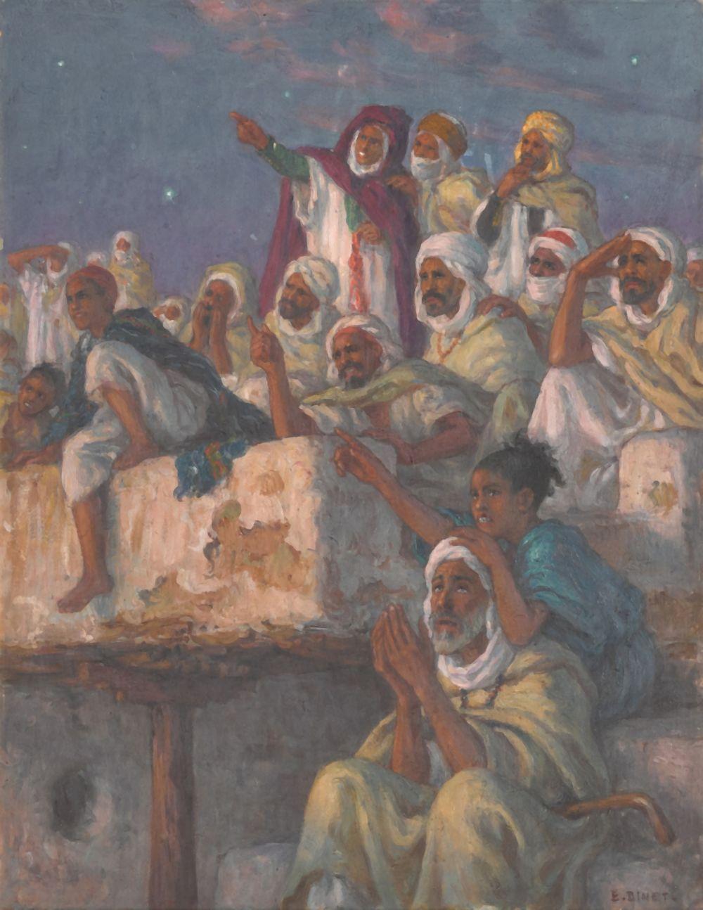 Avvistamento della luna crescente